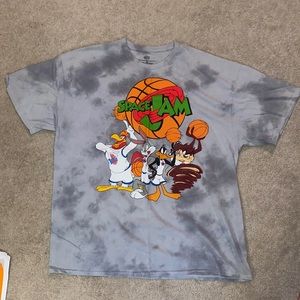 Space Jam Marble Tie Dye Shirt